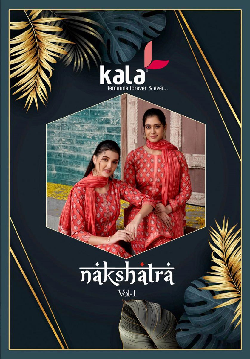 Kala Nakshatra Vol 1 Printed Cotton Readymade Dress Catalog
